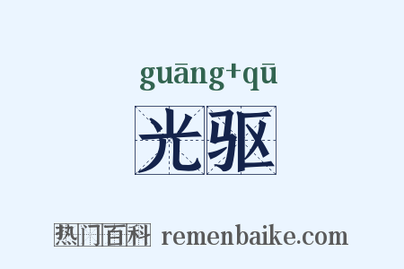 光驱是什么意思的图片